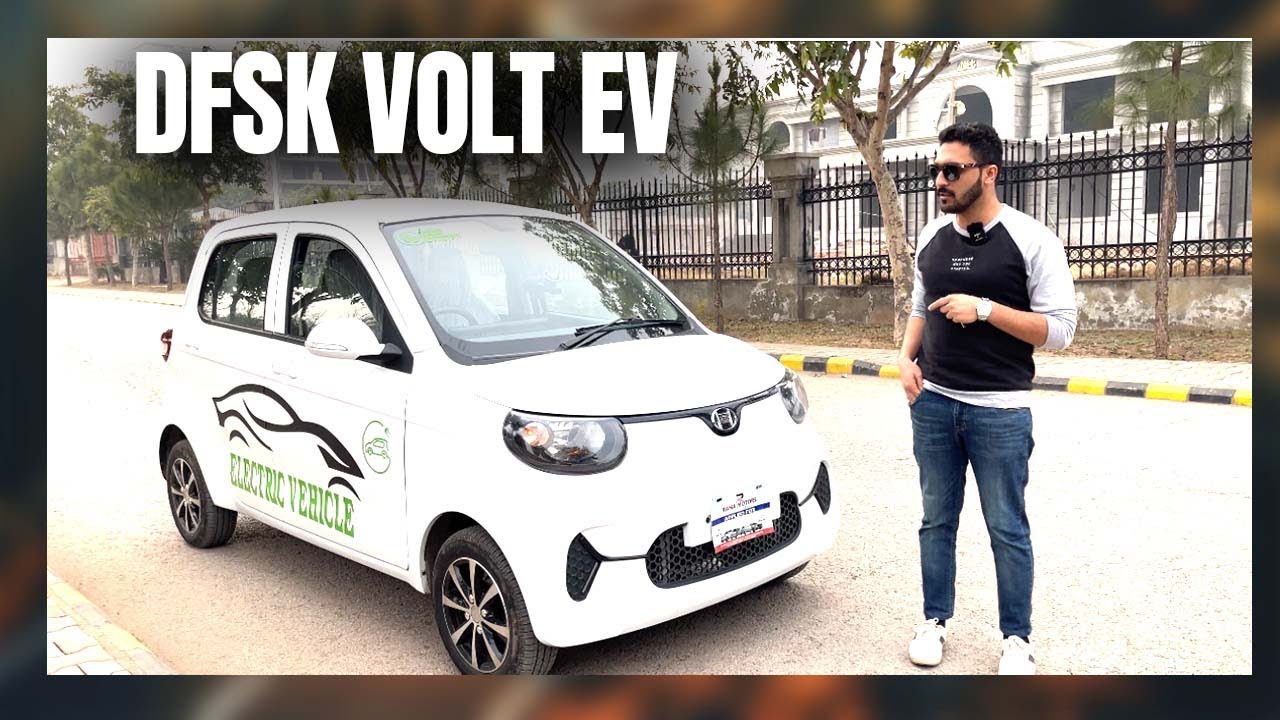 Volt DFSK car review Electric car in Pakistan Car Review YouTube