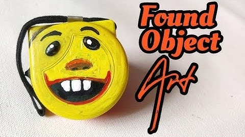 Found object art ideas - How to make found object art - assemble art art #howto #howtomake #diy