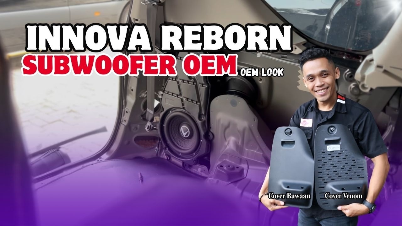 SOLUSI MAU BASS NENDANG TANPA MAKAN TEMPAT!!! INNOVA REBORN UPGRADE AUDIO MOBIL!!!