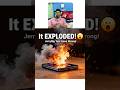 Pixel 10 Pro Fold BATTERY BLAST 😱🔥 #shorts #google