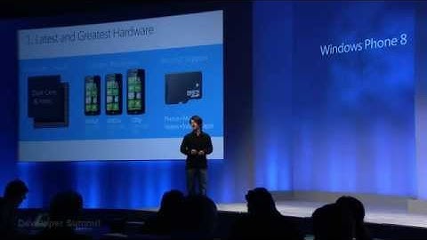 Windows Phone 8 -- Multi-Core, Screen Resolution, Micro-SD