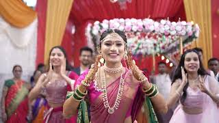 brideentrydance|weddingentrysong|weddingentrydance|bridesmadedance|Maharashtrawedding|weddingideas