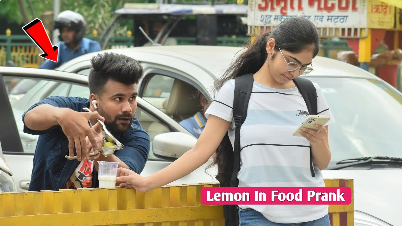 Best Reaction Food Pranks With Cute Girls | Food Funny Pranks | Shainy Khan