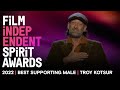TROY KOTSUR wins Best Supporting Male for CODA at the 2022 Film Independent Spirit Awards