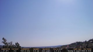 Timelapse Cam 1 - 12. august 2020