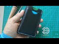 DIY Card Holder / easy 4 cards slot / Handmade / Leather Craft