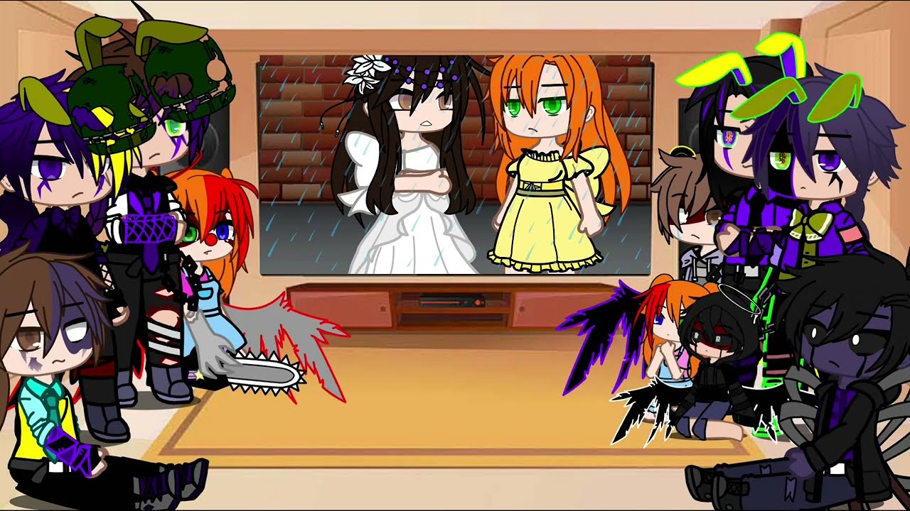 afton’s and dark afton’s react to their wife’s death “my au” (FNaF