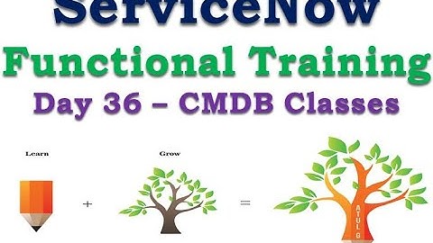 Batch2 :: Day 36 || CMDB Classes || ServiceNow Functional Training || Quebec #Shorts #Short