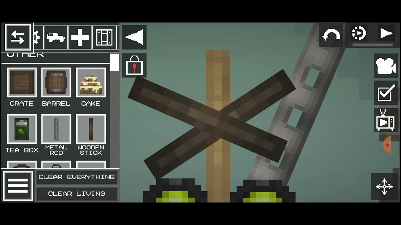 cara membuat perlintasan kereta api di (melon playground)