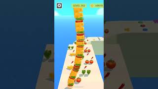 Sandwich Runner Lvl 262 - Can You Build the Perfect Sandwich? 😱#shorts #games #sandwichrunner #games