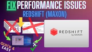 Redshift (Maxon) Lagging Fix Slow Performance, Freezing & High CPU (2026)