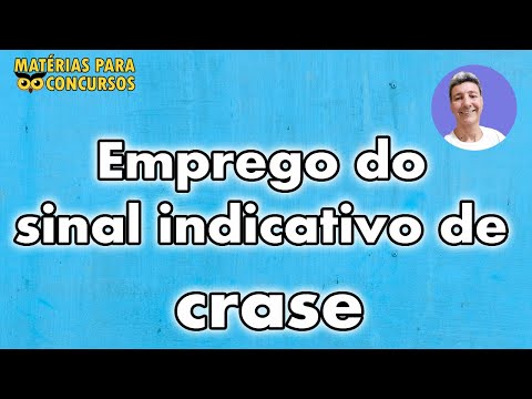 Emprego do sinal indicativo de crase