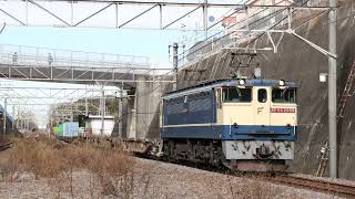 EF65-2089+コキ・コンテナ貨物列車~武蔵野線船橋法典