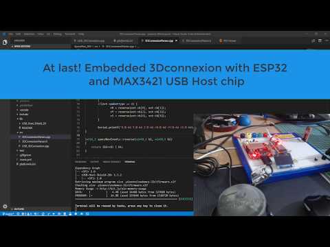 Embedded 3Dconnexion Controller ESP32