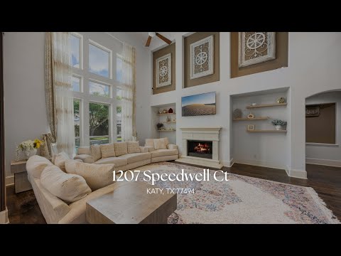 1207 Speedwell Ct, Katy, TX home video tour