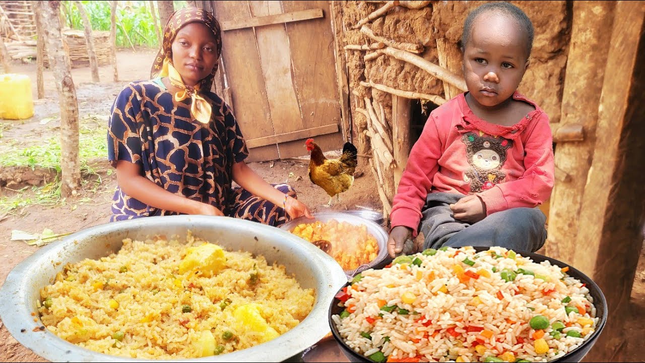 African Village Life | Cooking a Delicious Traditional Dinner 🍽🔥