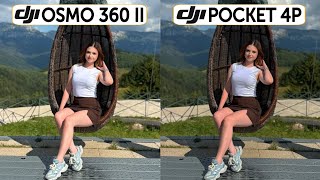 DJI Osmo 360 II Vs DJI Pocket 4P Camera Test Comparison