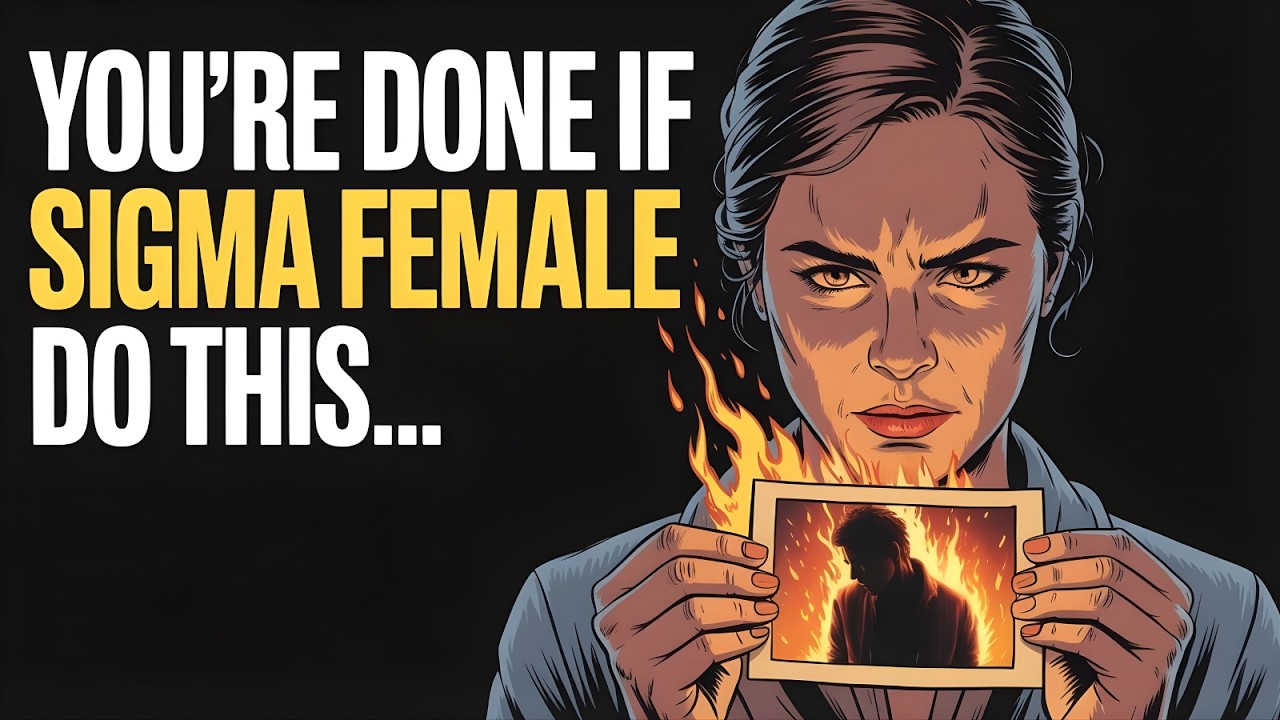 The Moment a Sigma Female Decides You're Done (No Coming Back)