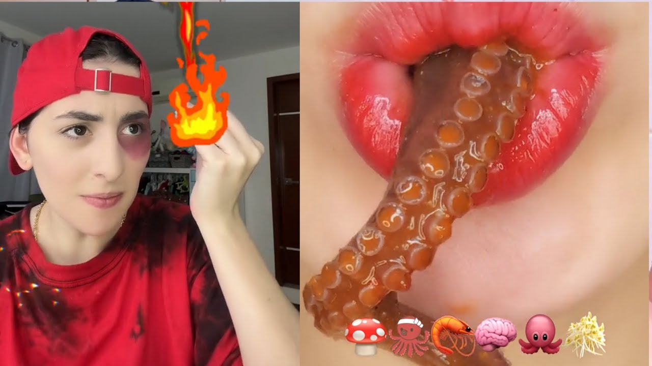 😱❤️ 1 hora De los Mejores Tiktoks de @Leidys Sotolongo 🤣 Historias Con Emoji Eating ASMR #41
