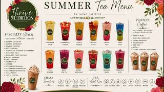THRIVE DRINK MENU2026