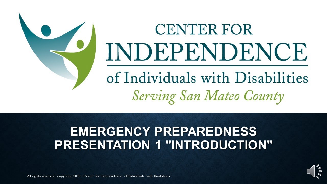 Emergency Preparedness Video 1 Introduction