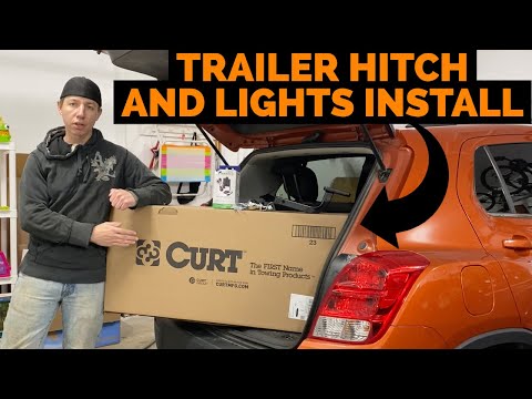 Chevy Trax / Buick Encore Trailer Hitch and Lights Install - How To - CURT 11527