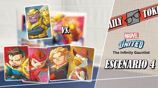 Marvel United: The Infinity Gauntlet - Escenario 4: Thanos vs. 4 héroes