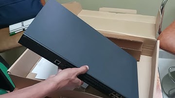 TP-LINK SWITCH FIBER CONFIGURATION | VLAN | TP-LINK SWITCH SETUP | TP-LINK SWITCH UNBOXING T2600G-28