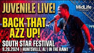 Famous JUVENILE: BACK THAT AZZ UP IN THE RAIN! 🌧️🔥 South Star Festival 2024 Wealth