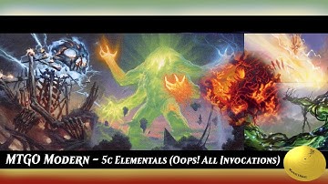 MTGO Modern - 5c Elementals