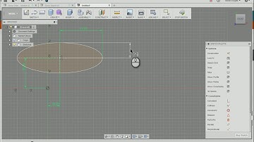 Autodesk Fusion 360 - Ellipses and Conic Curves
