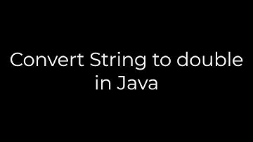 Java :Convert String to double in Java(5solution)
