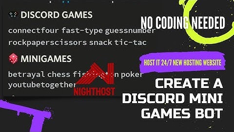 Creating a discord.js mini game bot with no coding | source code | no coding experience needed