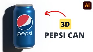 How to Create a 3D Pepsi Can in Adobe Illustrator
