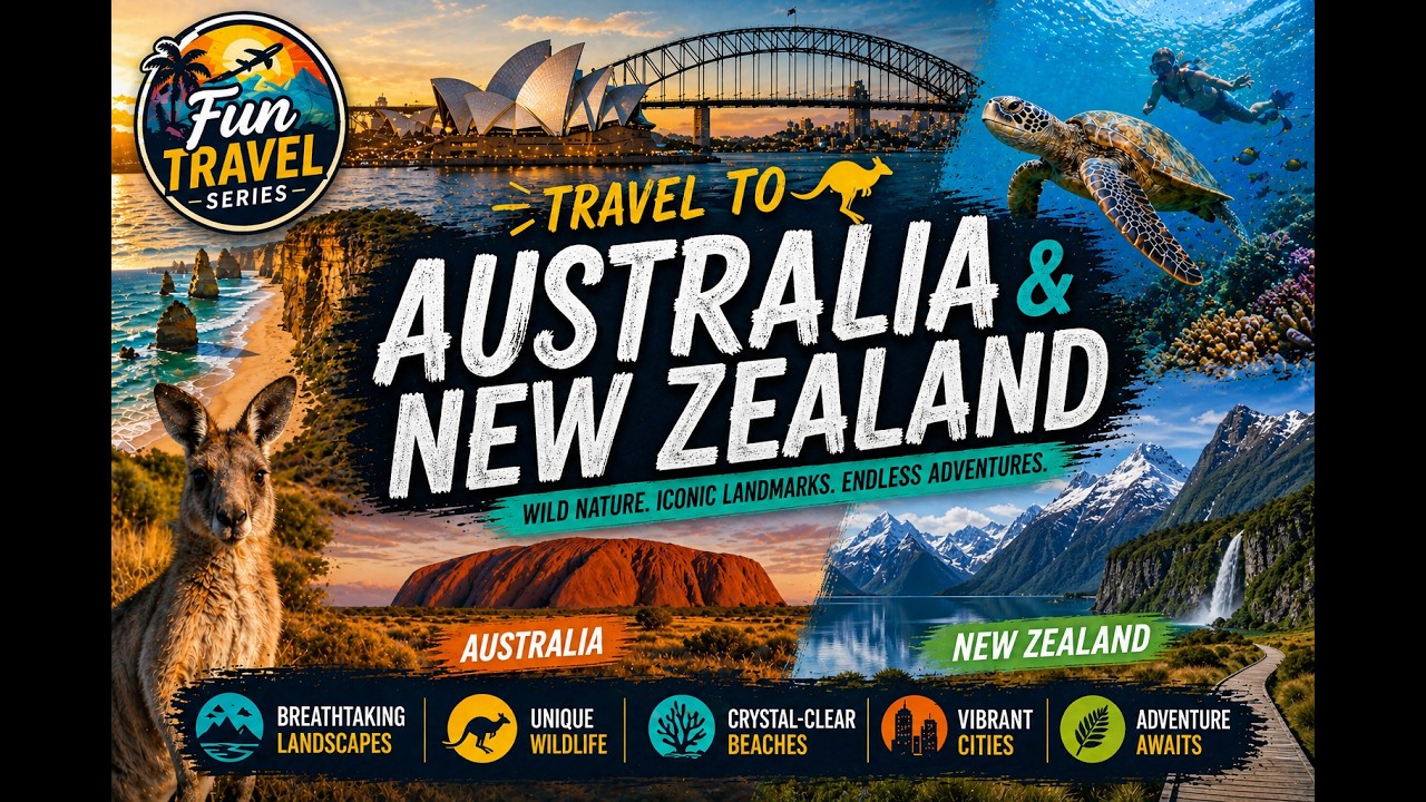 Australia & New Zealand 🇦🇺🇳🇿 | The Ultimate 7-Day Travel Itinerary