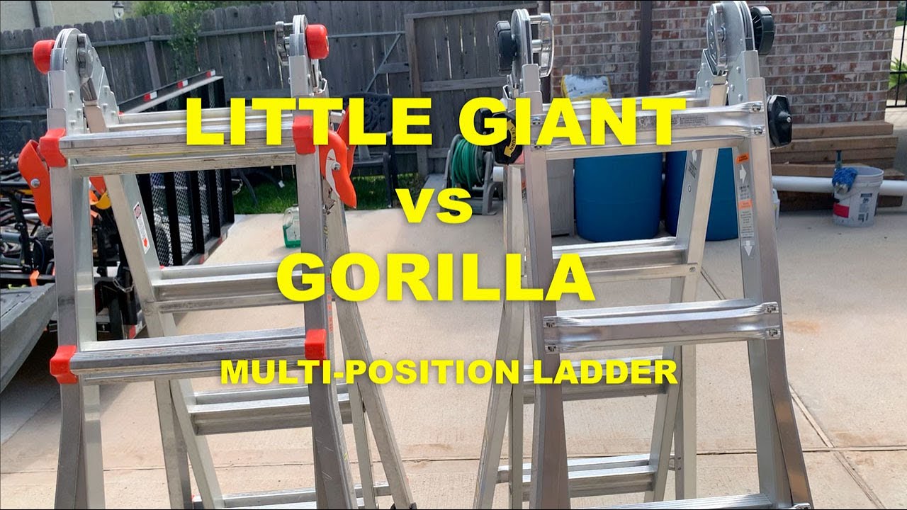 Gorilla Ladder Vs Little Giant Ladder: Which is Best?