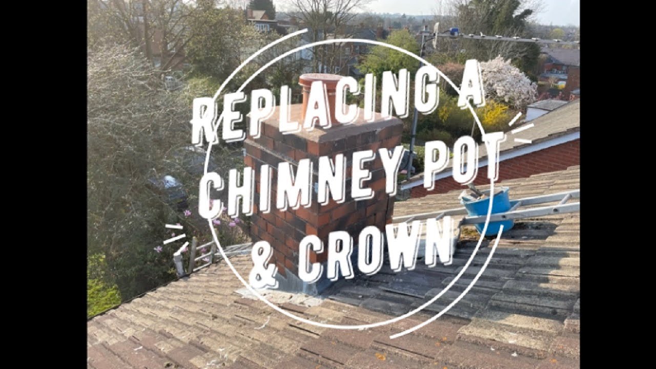 Replacing a chimney pot and new crown mortar YouTube