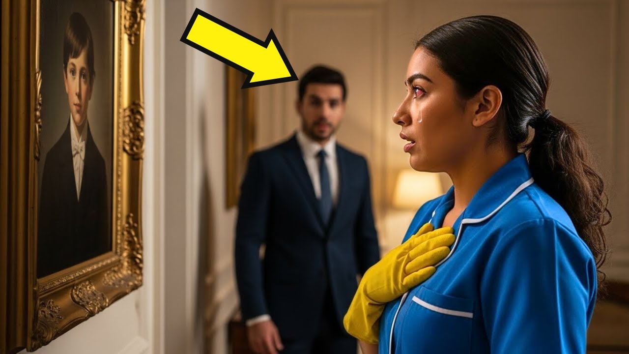 LA EMPLEADA LLORÓ AL VER LA FOTOGRAFÍA DEL BEBÉ MILLONARIO, ESE NIÑO CRECIÓ CON ELLA EN EL ORFANATO