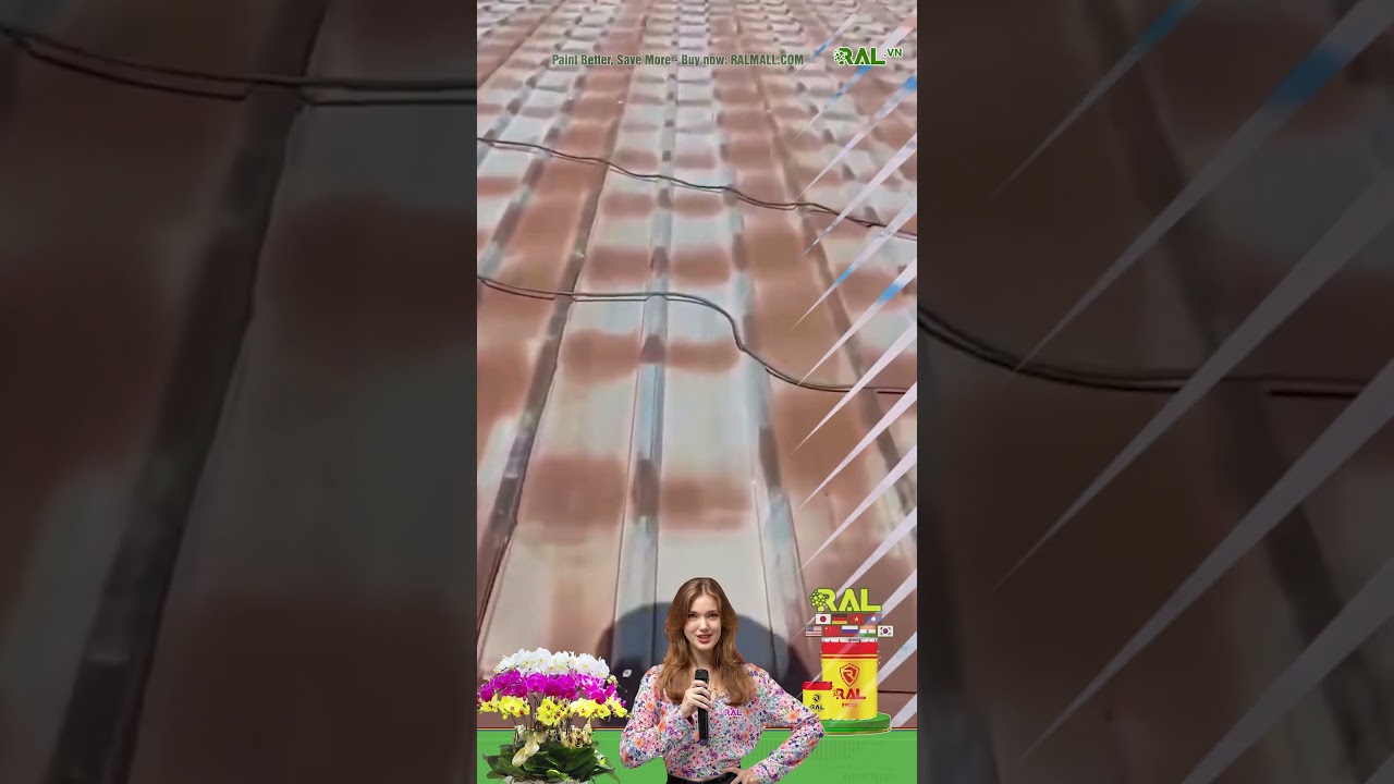 Heat-reducing primer for corrugated iron roof