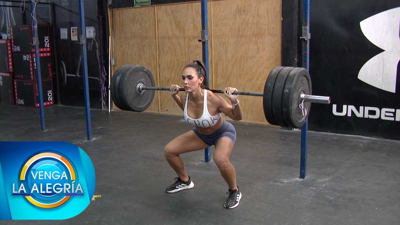 Macky nos mostró cómo es su rutina diaria de ejercicio. ¡Increíble! | Venga La Alegría
