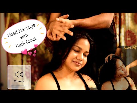 Get Relief From Headache,Neck Tension & Stress with Head,Shoulder,Scalp Scratches- ASMR Head Massage