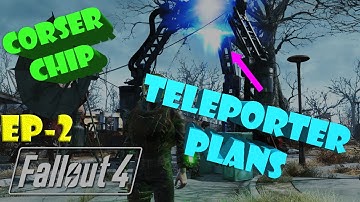 Fallout 4 Gameplay Ep-2 | On The Road To The Institute | The Courser Chip | Teleportation Plans
