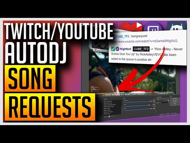 Song requests, music through your Twitch chat bot