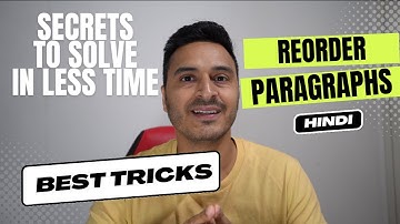 [90/90] PTE READING - REORDER PARAGRAPH TIPS AND TRICKS TO SOLVE IN LESS TIME || PTE BY NIKHIL
