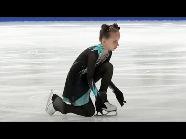 Elli Beatrice Malinina | Juvenile Girls Free Skate | 2025 Eastern Sectional  Singles & US Pairs Final - YouTube