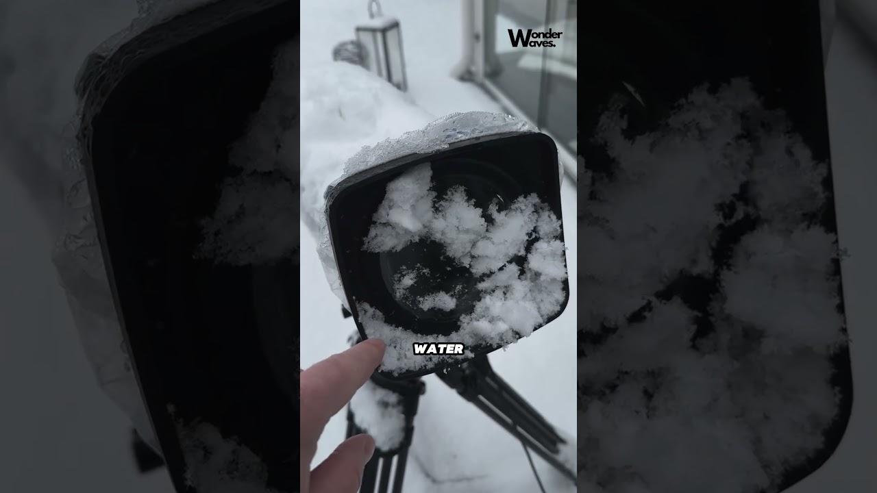 Объективы камер остаются чистыми в экстремальных погодных условиях 