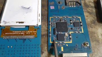 Samsung E1200T white LCD screen solution