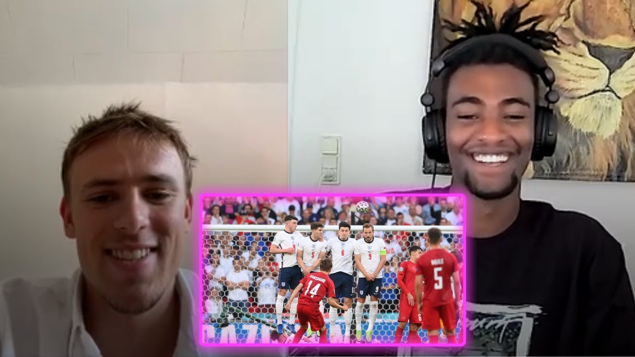 The ONE DETAIL that made Damsgaard score against England