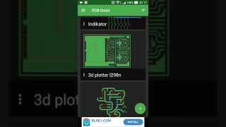 How to print layout + silkscreen pcb from PCB droid (cara print layout + silk screen dari pcb droid)