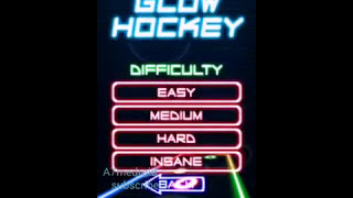 glow hockey game screenshot 5
